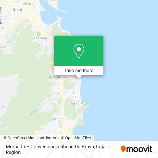 Mercado E Conveniencia Rhuan Da Brava map