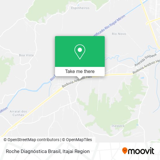 Mapa Roche Diagnóstica Brasil