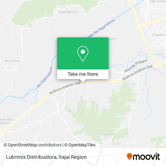 Mapa Lubrimix Distribuidora