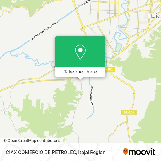 CIAX COMERCIO DE PETROLEO map