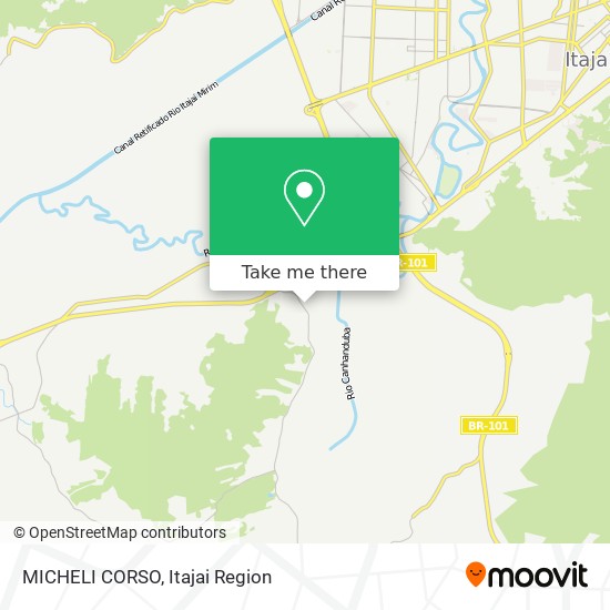 MICHELI CORSO map