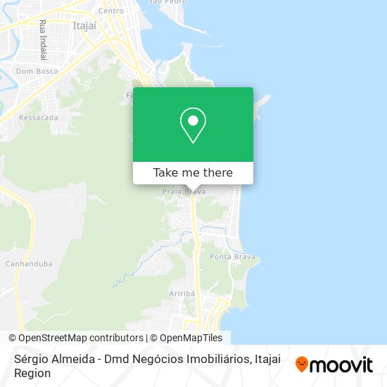 Sérgio Almeida - Dmd Negócios Imobiliários map