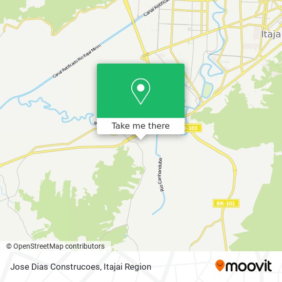 Jose Dias Construcoes map