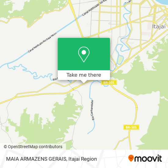 MAIA ARMAZENS GERAIS map