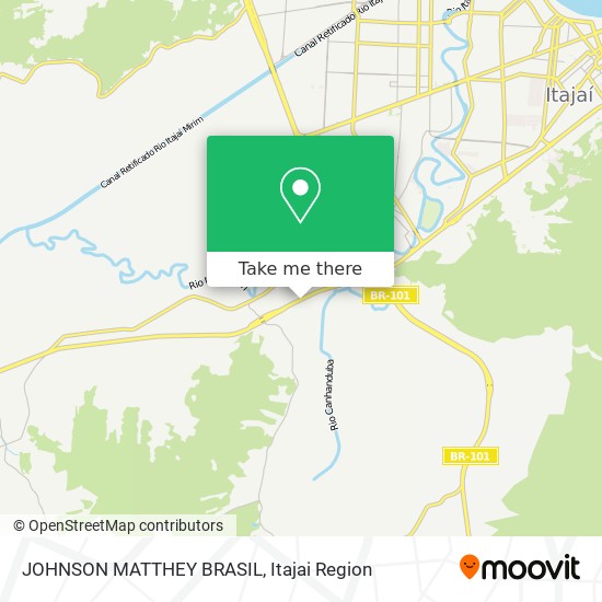 JOHNSON MATTHEY BRASIL map