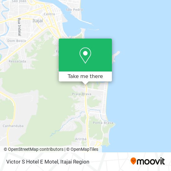 Victor S Hotel E Motel map