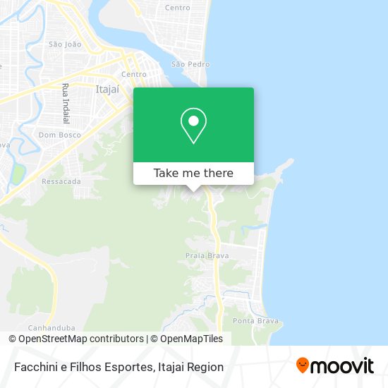 Facchini e Filhos Esportes map