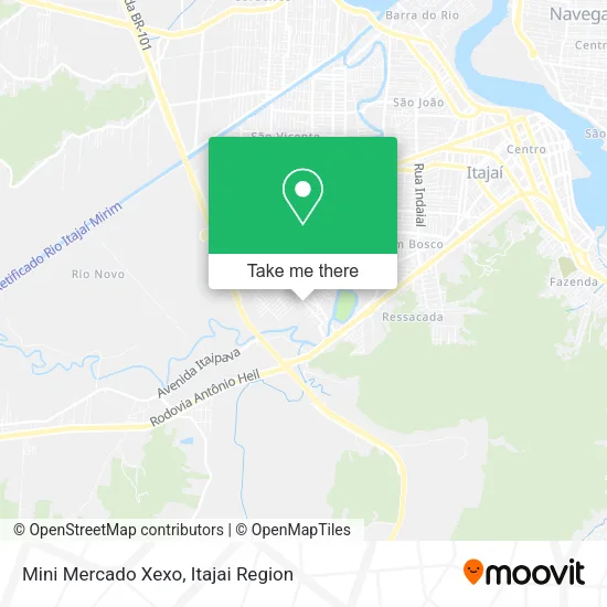 Mini Mercado Xexo map