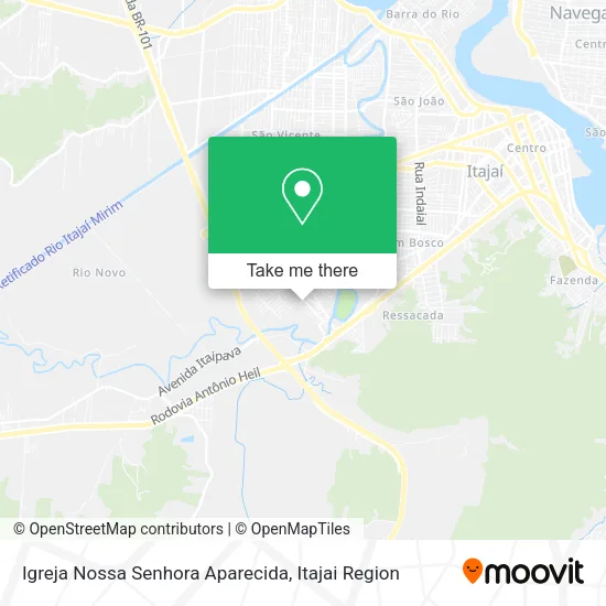 Igreja Nossa Senhora Aparecida map