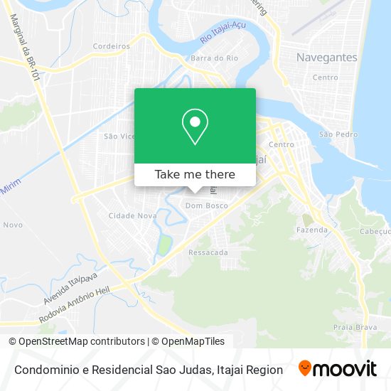 Condominio e Residencial Sao Judas map