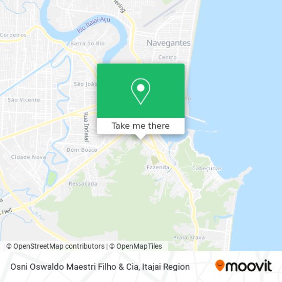 Osni Oswaldo Maestri Filho & Cia map