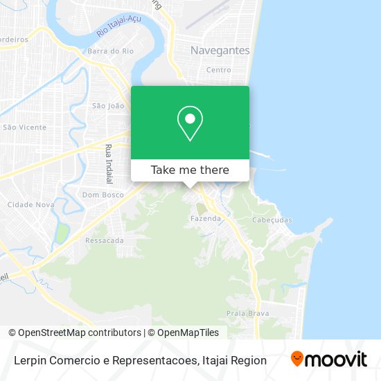 Lerpin Comercio e Representacoes map