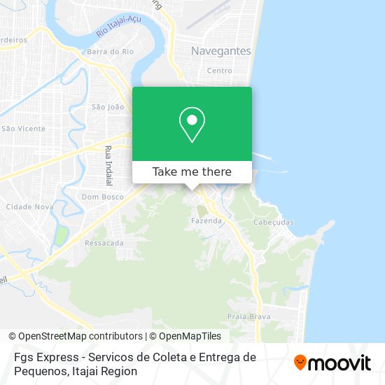 Fgs Express - Servicos de Coleta e Entrega de Pequenos map