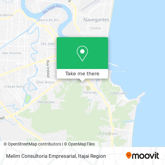 Melim Consultoria Empresarial map