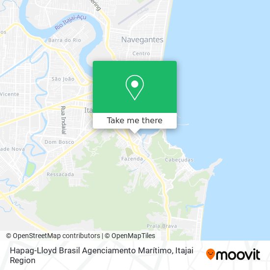 Hapag-Lloyd Brasil Agenciamento Marítimo map