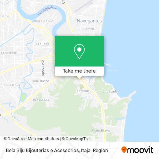 Bela Biju Bijouterias e Acessórios map