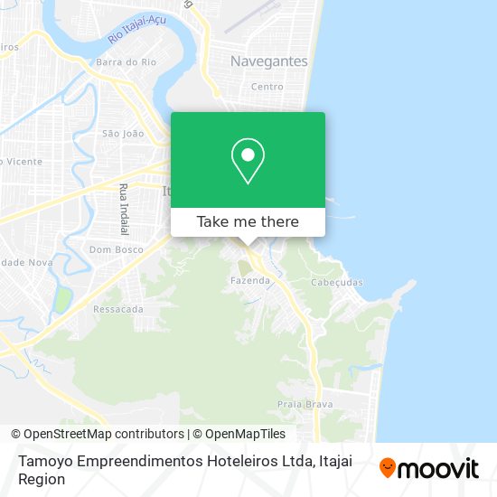 Tamoyo Empreendimentos Hoteleiros Ltda map