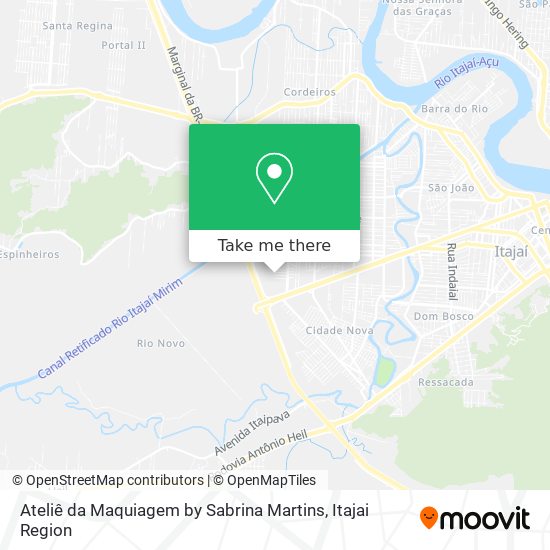 Ateliê da Maquiagem by Sabrina Martins map