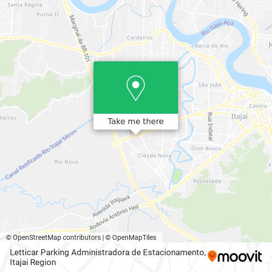 Letticar Parking Administradora de Estacionamento map