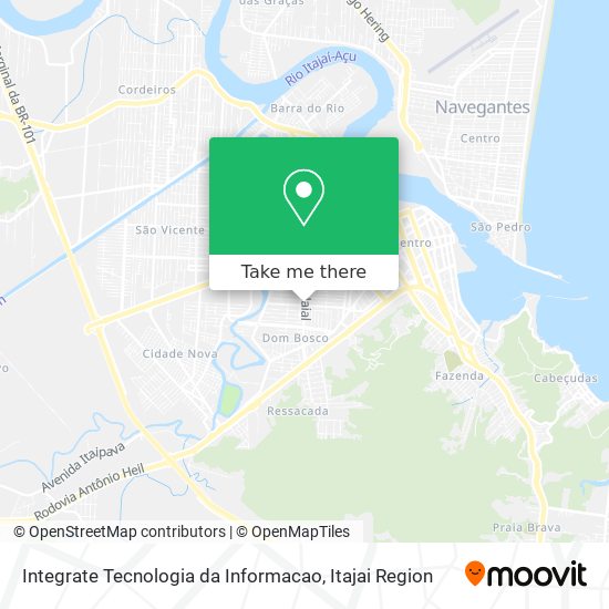 Mapa Integrate Tecnologia da Informacao