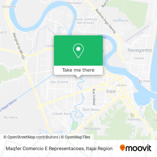 Maqfer Comercio E Representacoes map