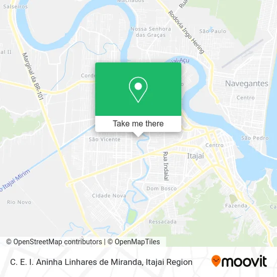 C. E. I. Aninha Linhares de Miranda map