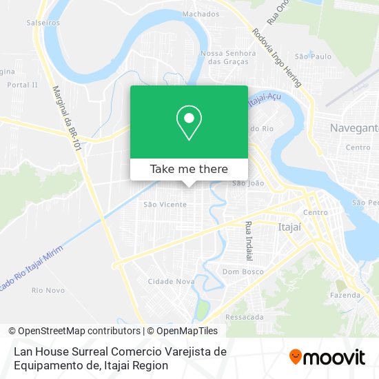 Lan House Surreal Comercio Varejista de Equipamento de map