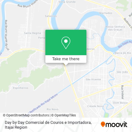 Mapa Day by Day Comercial de Couros e Importadora