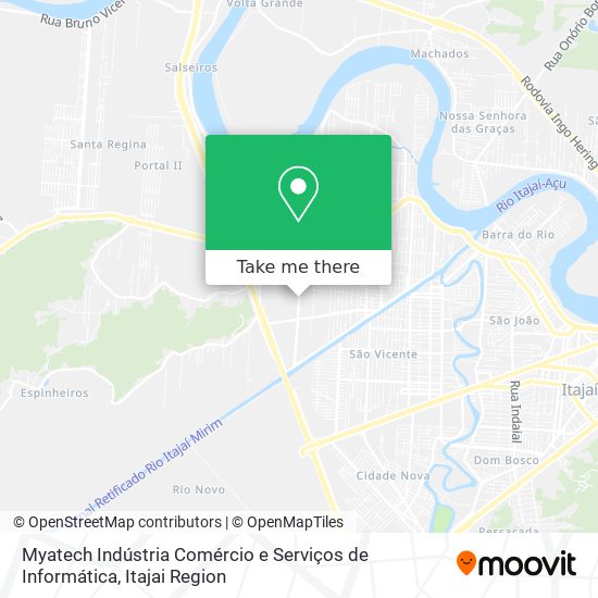 Myatech Indústria Comércio e Serviços de Informática map