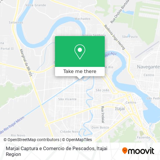 Marjai Captura e Comercio de Pescados map