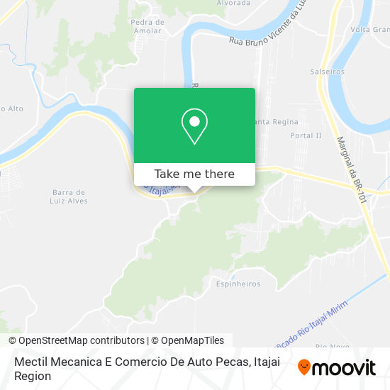 Mectil Mecanica E Comercio De Auto Pecas map