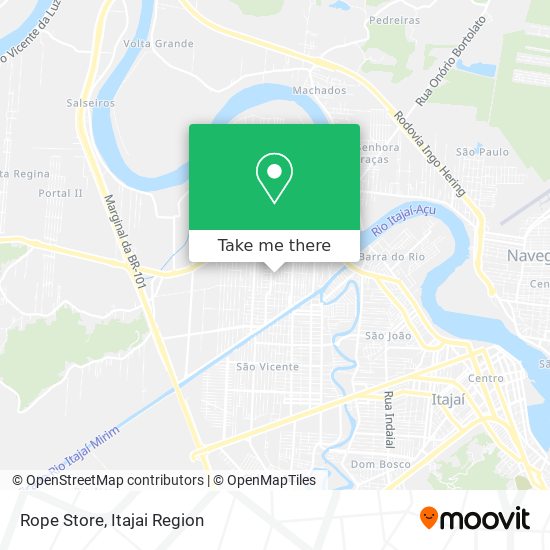 Rope Store map