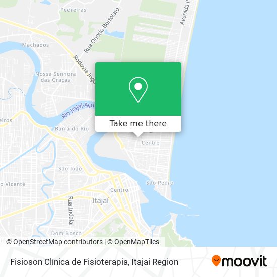 Fisioson Clínica de Fisioterapia map