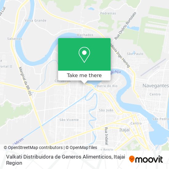 Valkati Distribuidora de Generos Alimenticios map