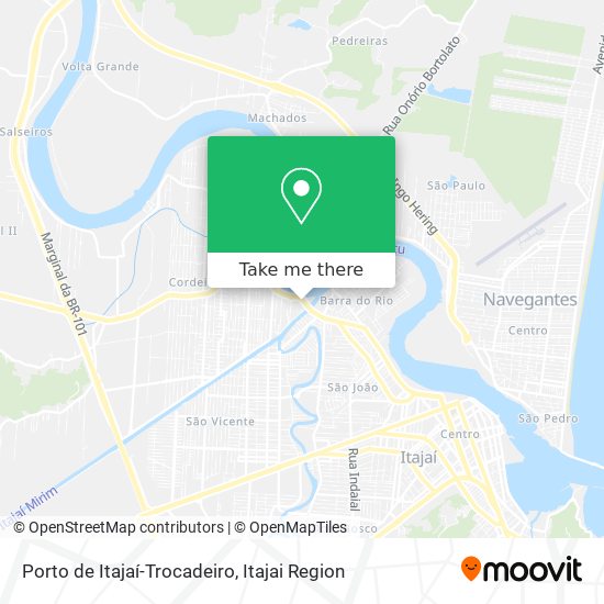 Porto de Itajaí-Trocadeiro map