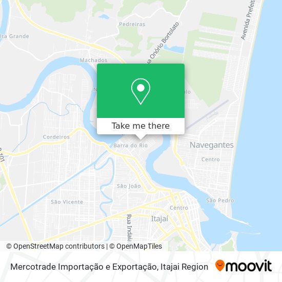 Mercotrade Importação e Exportação map