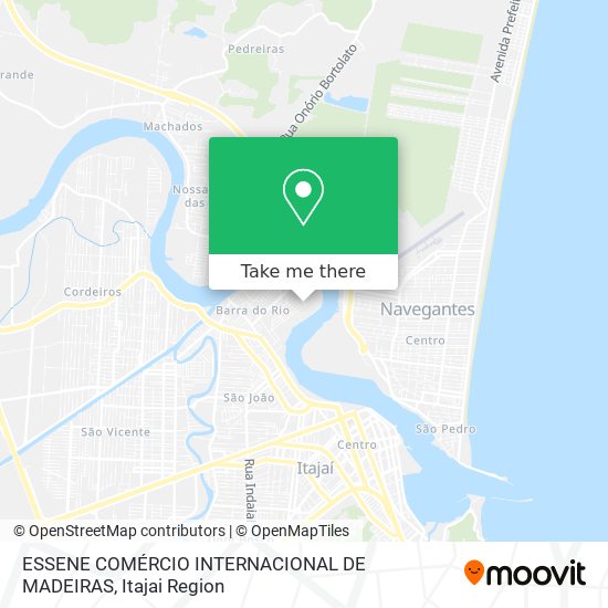ESSENE COMÉRCIO INTERNACIONAL DE MADEIRAS map