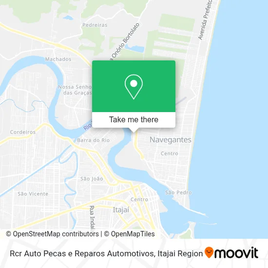 Rcr Auto Pecas e Reparos Automotivos map