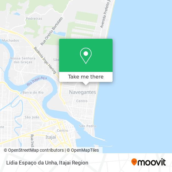 Lídia Espaço da Unha map