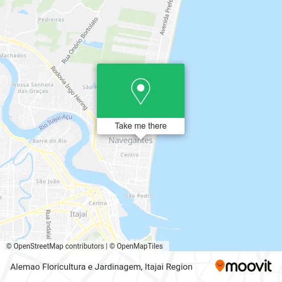 Alemao Floricultura e Jardinagem map