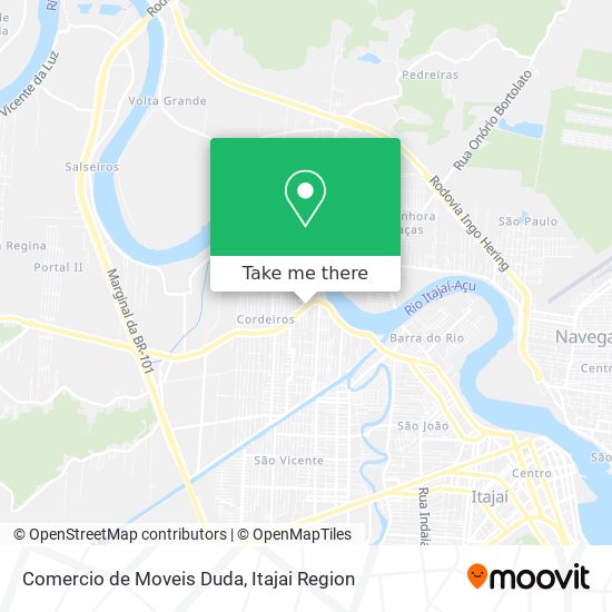 Comercio de Moveis Duda map