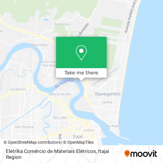 Elétrika Comércio de Materiais Elétricos map