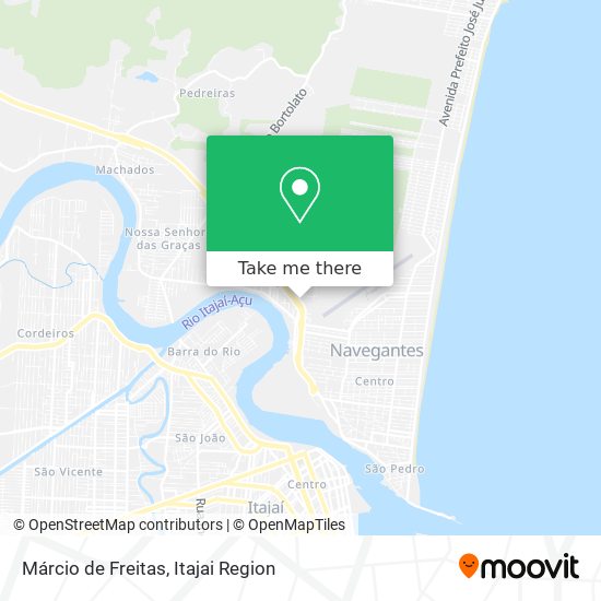 Márcio de Freitas map