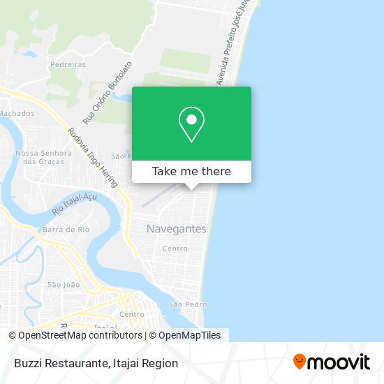 Mapa Buzzi Restaurante