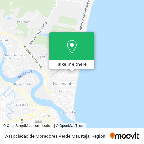 Associacao de Moradores Verde Mar map