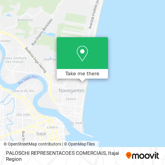 PALOSCHI REPRESENTACOES COMERCIAIS map