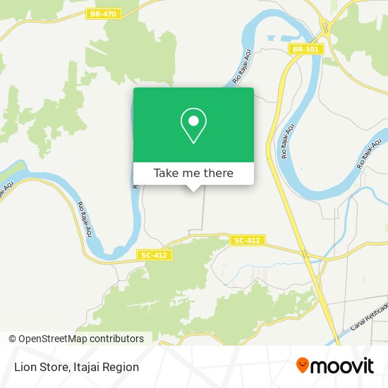 Mapa Lion Store