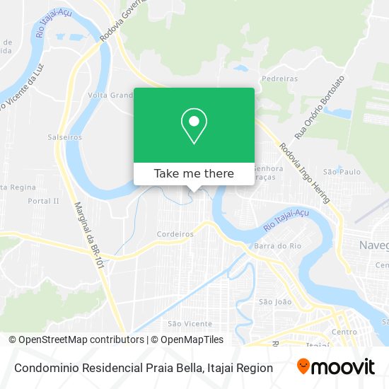 Condominio Residencial Praia Bella map