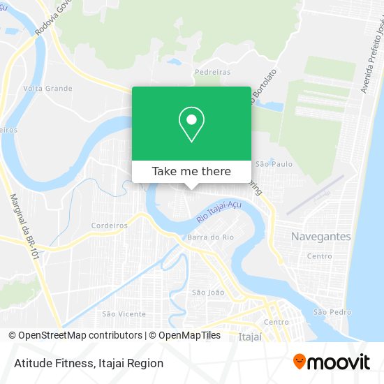 Atitude Fitness map