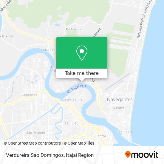 Mapa Verdureira Sao Domingos